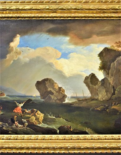 Naufragio sulla scogliera